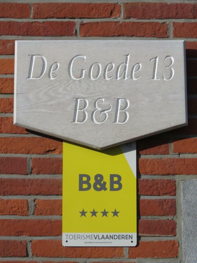 B&B De Goede 13 Brugge Eksteriør billede